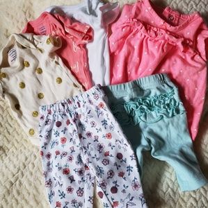 Girls preemie Lot 🍁Fall Bundle 3/$23🍁